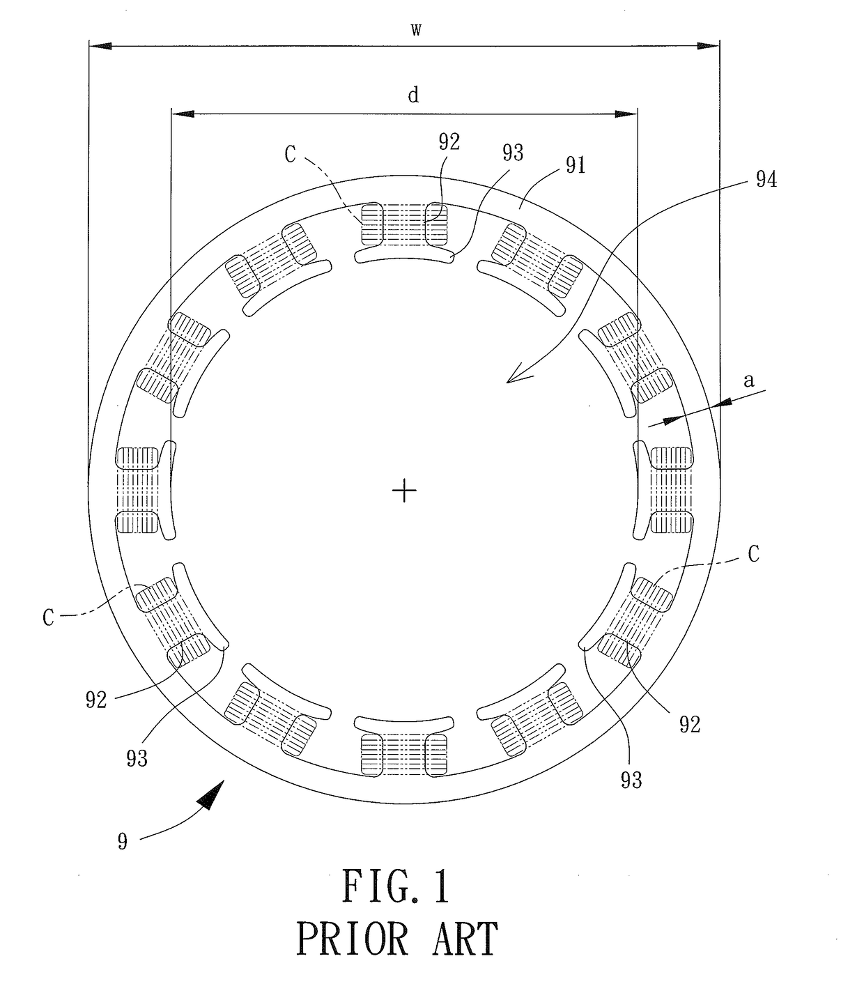 Silicon Steel Plate Used to Form a Stator of a Motor