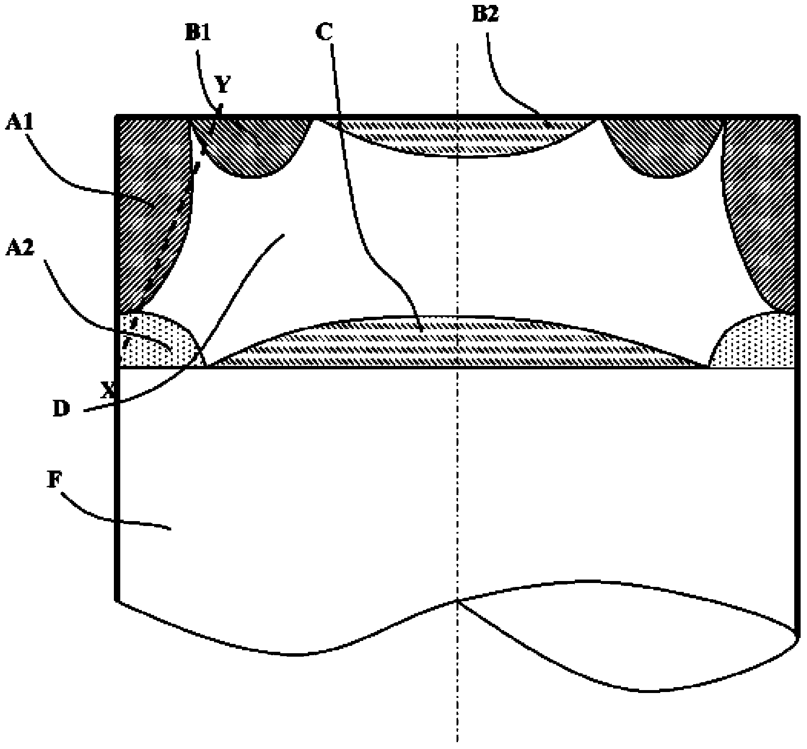 A superhard structure and method of making same