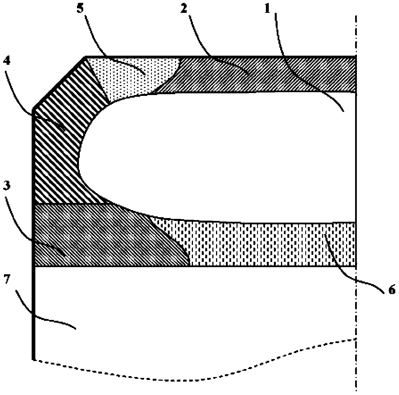 A superhard structure and method of making same