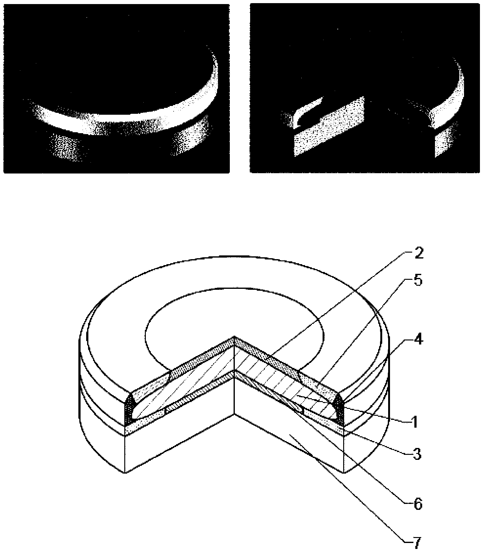 A superhard structure and method of making same