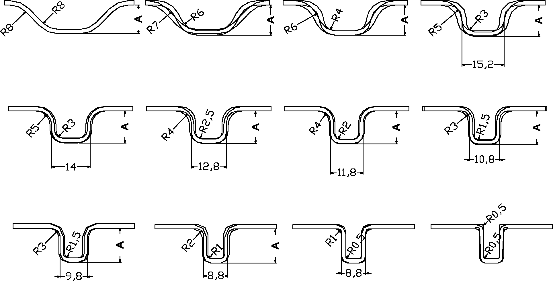 Deeply pumping process of wall hanging bracket