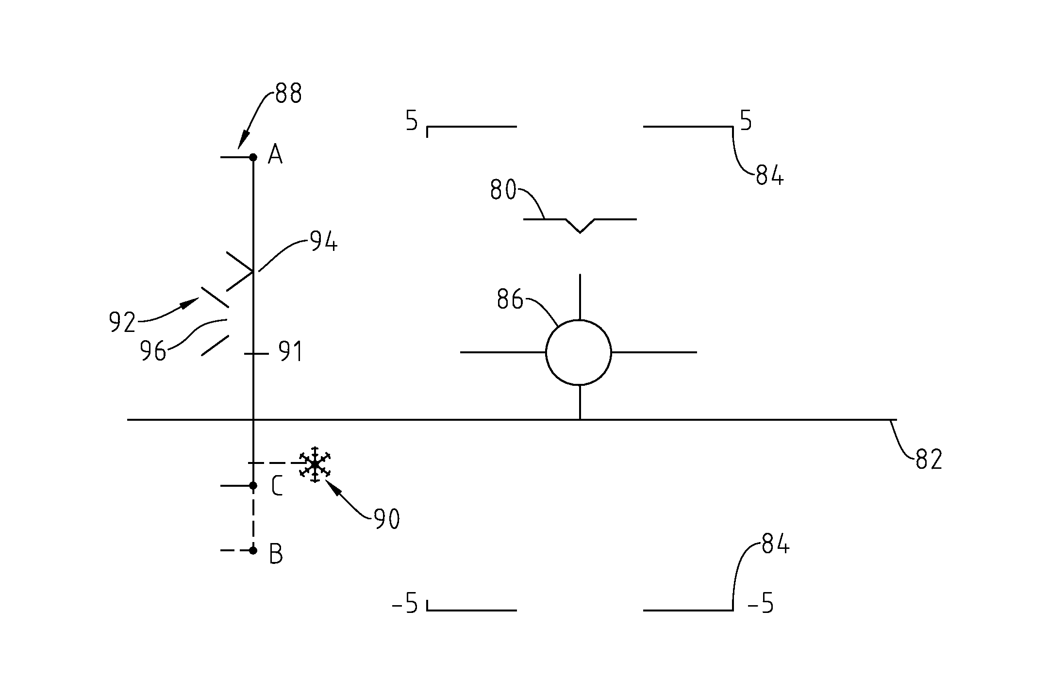 Device for displaying the energy variation of an aircraft, corresponding method and system for displaying the energy variation
