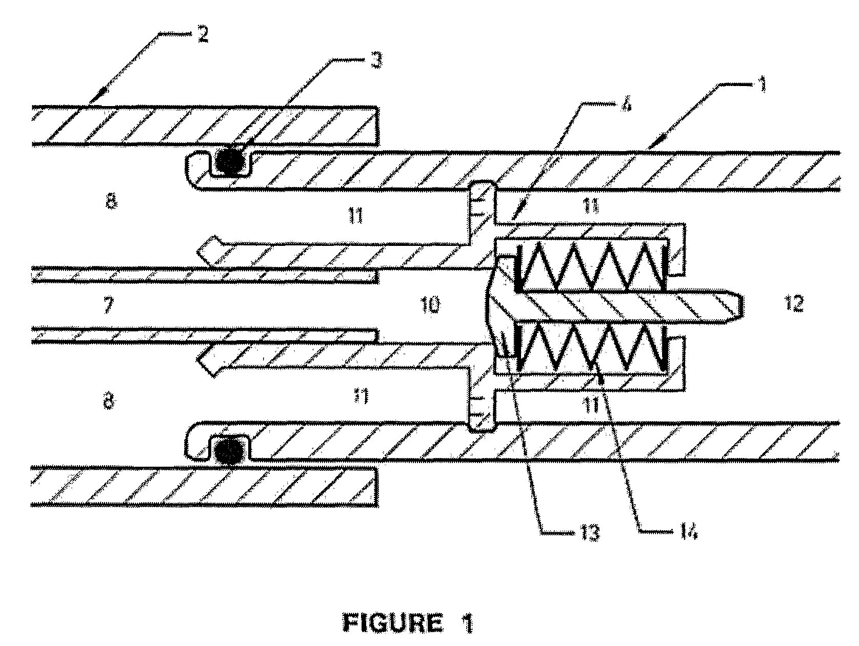 Injection, sealing valving and passageway system