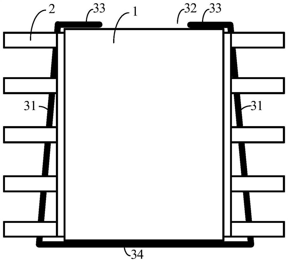 Motor heat dissipation assembly, motor heat dissipation system and mainframe box for wire-driven gloves