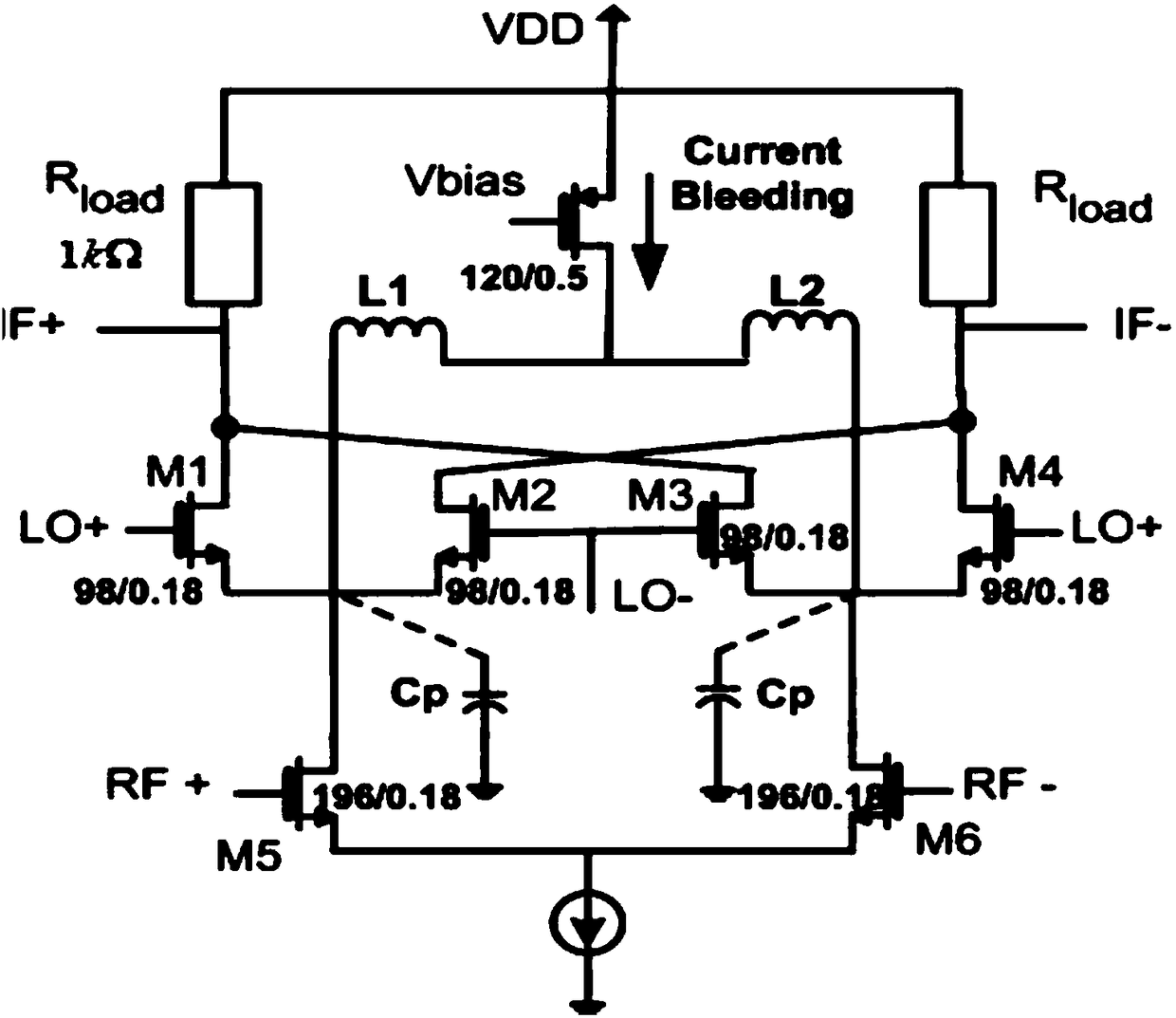 A Mixer Circuit with LO Phase Mismatch Compensation Function