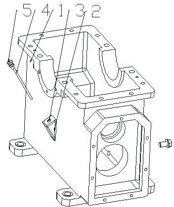 Oil injection device for gearbox