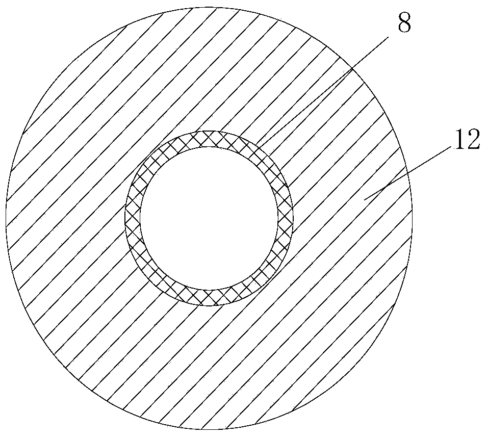 Circumferential pressurizing device for large-diameter Hopkinson pressure bar
