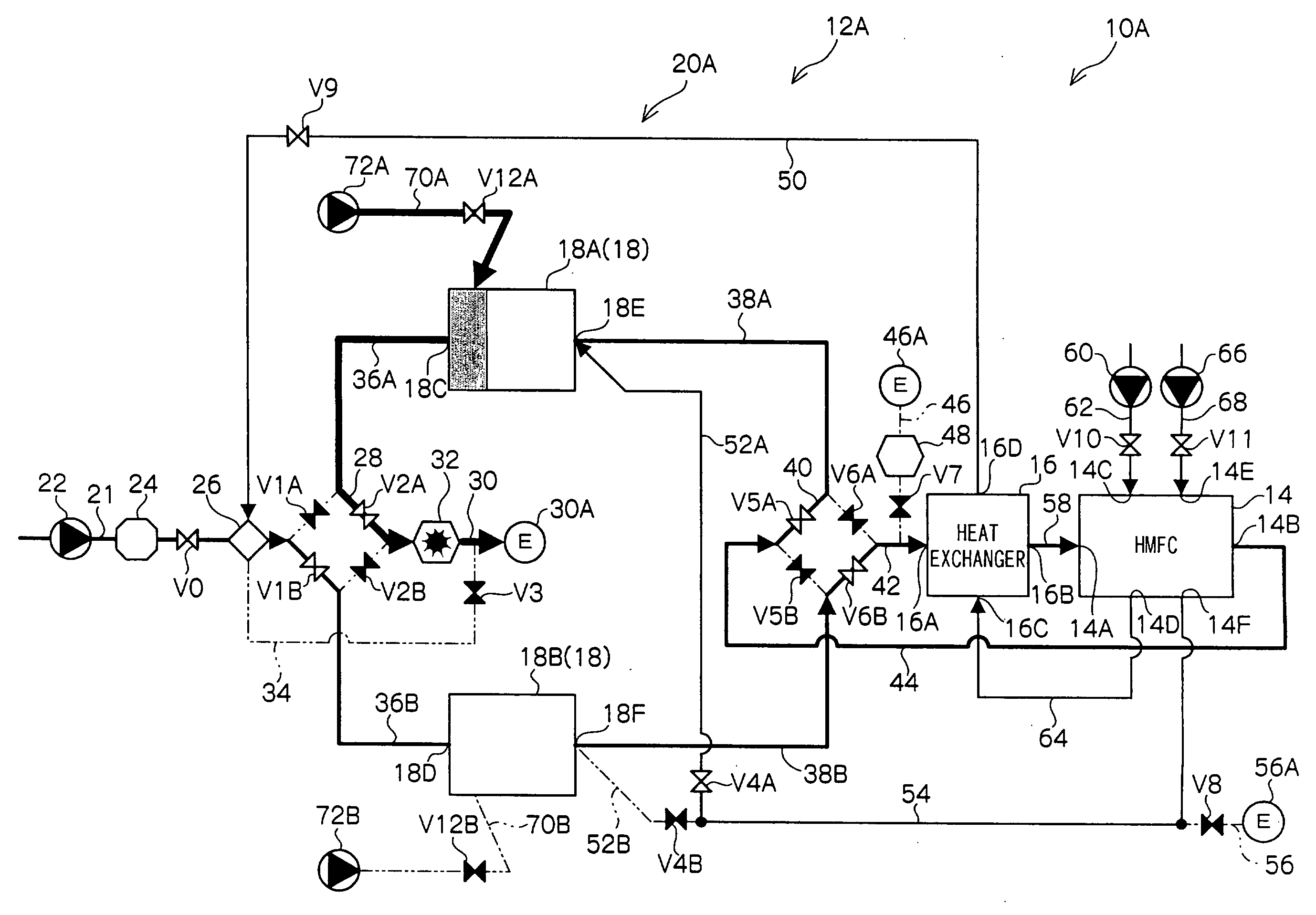 Hydrogen Fuel Feeding System and Fuel Cell System