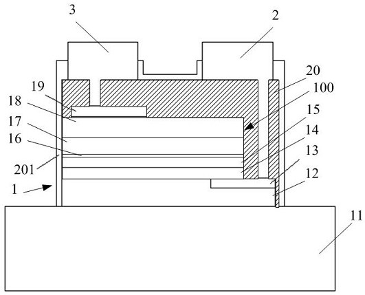 Red light diode chip capable of improving electrode adhesion quality and preparation method thereof