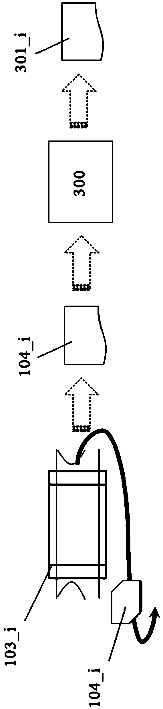 Device and method arranged for executing information processing on a data stream