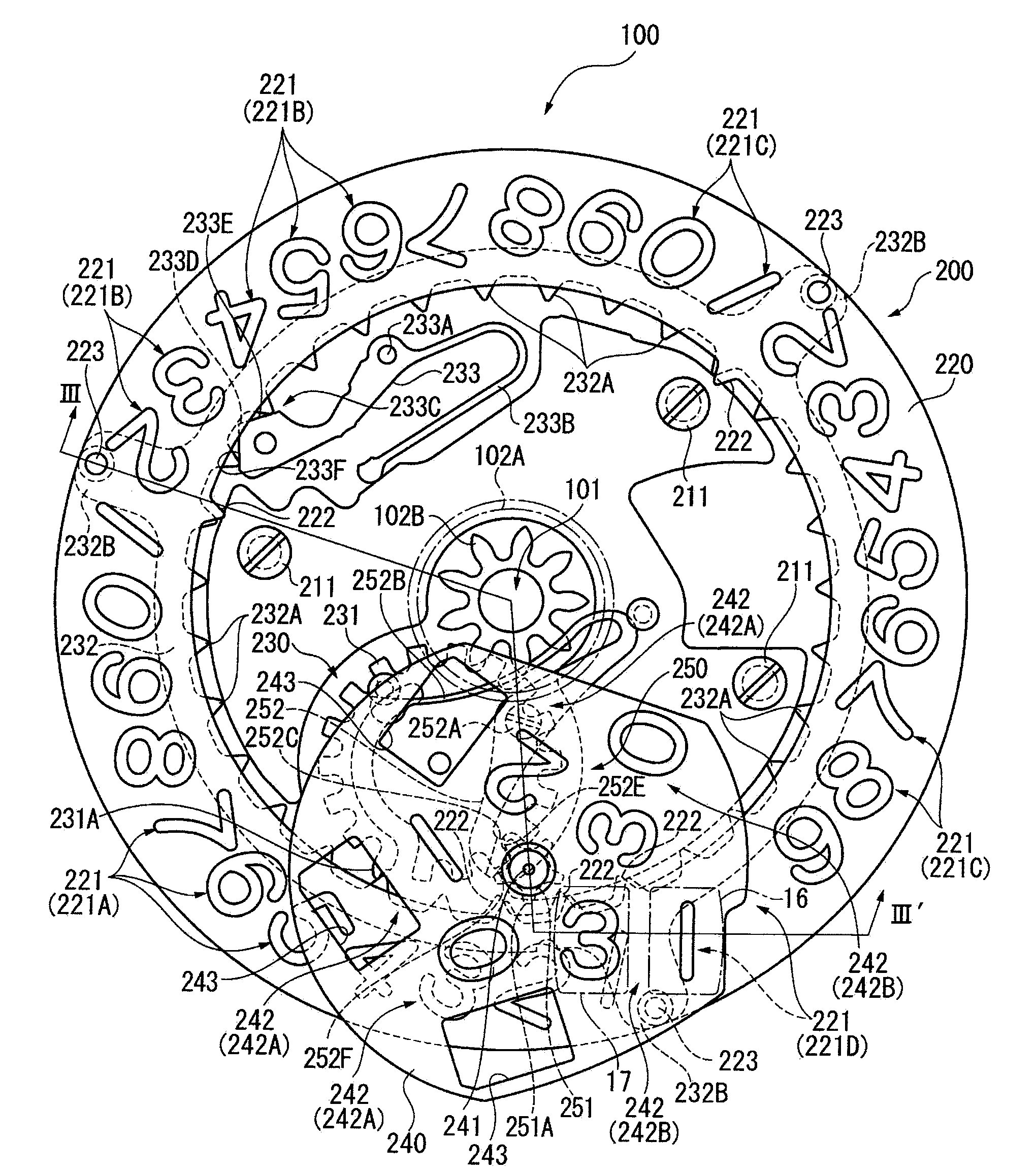 Timepiece with a calendar mechanism