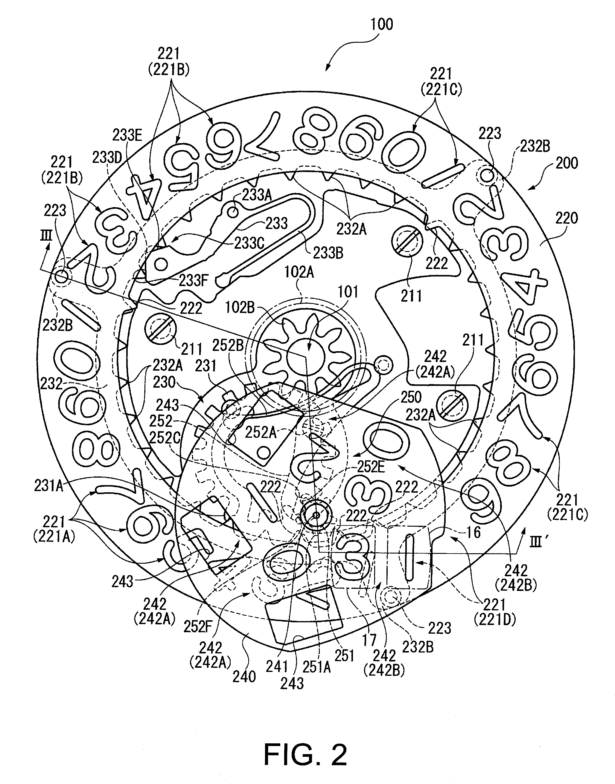 Timepiece with a calendar mechanism