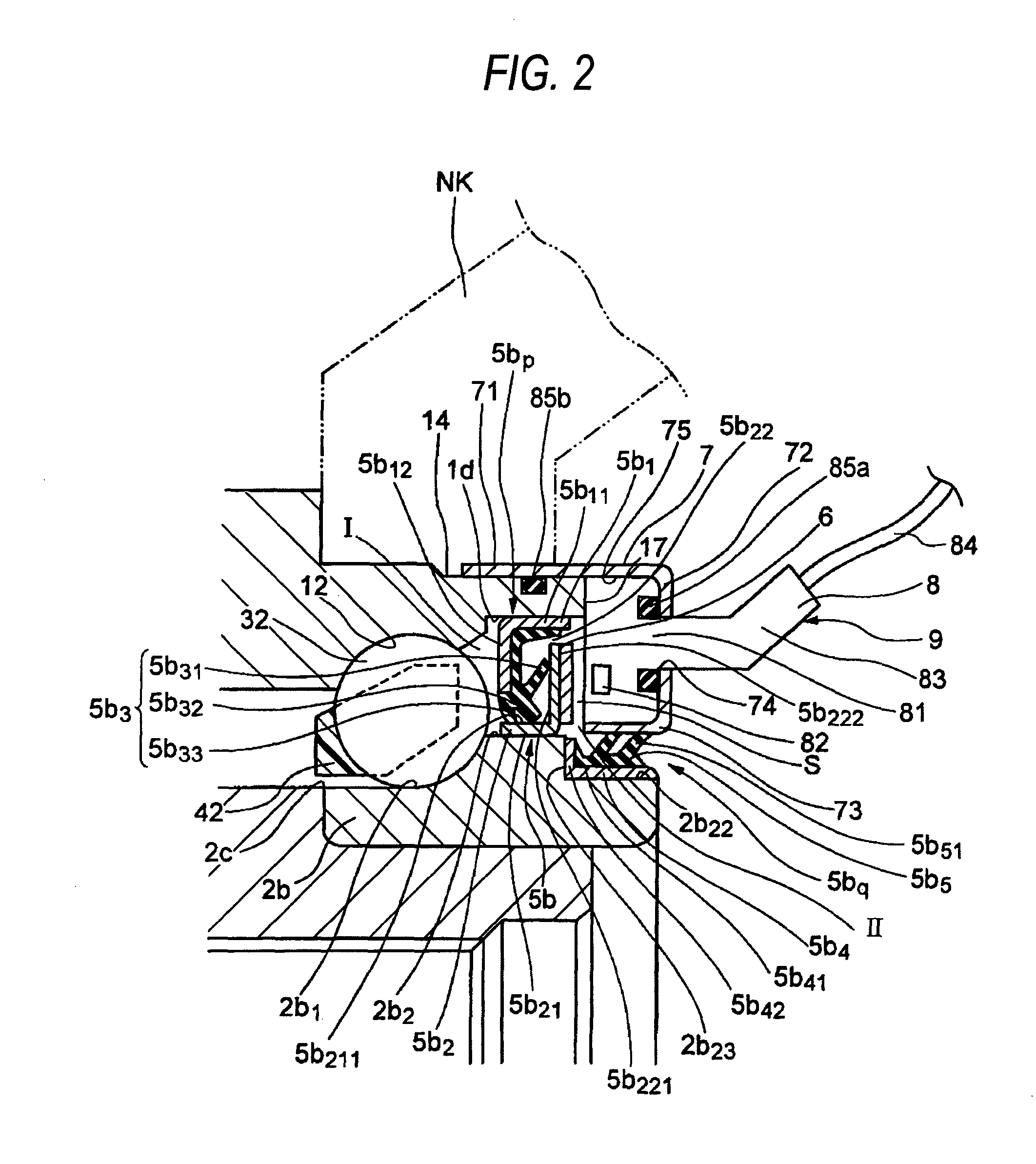 Hub unit bearing