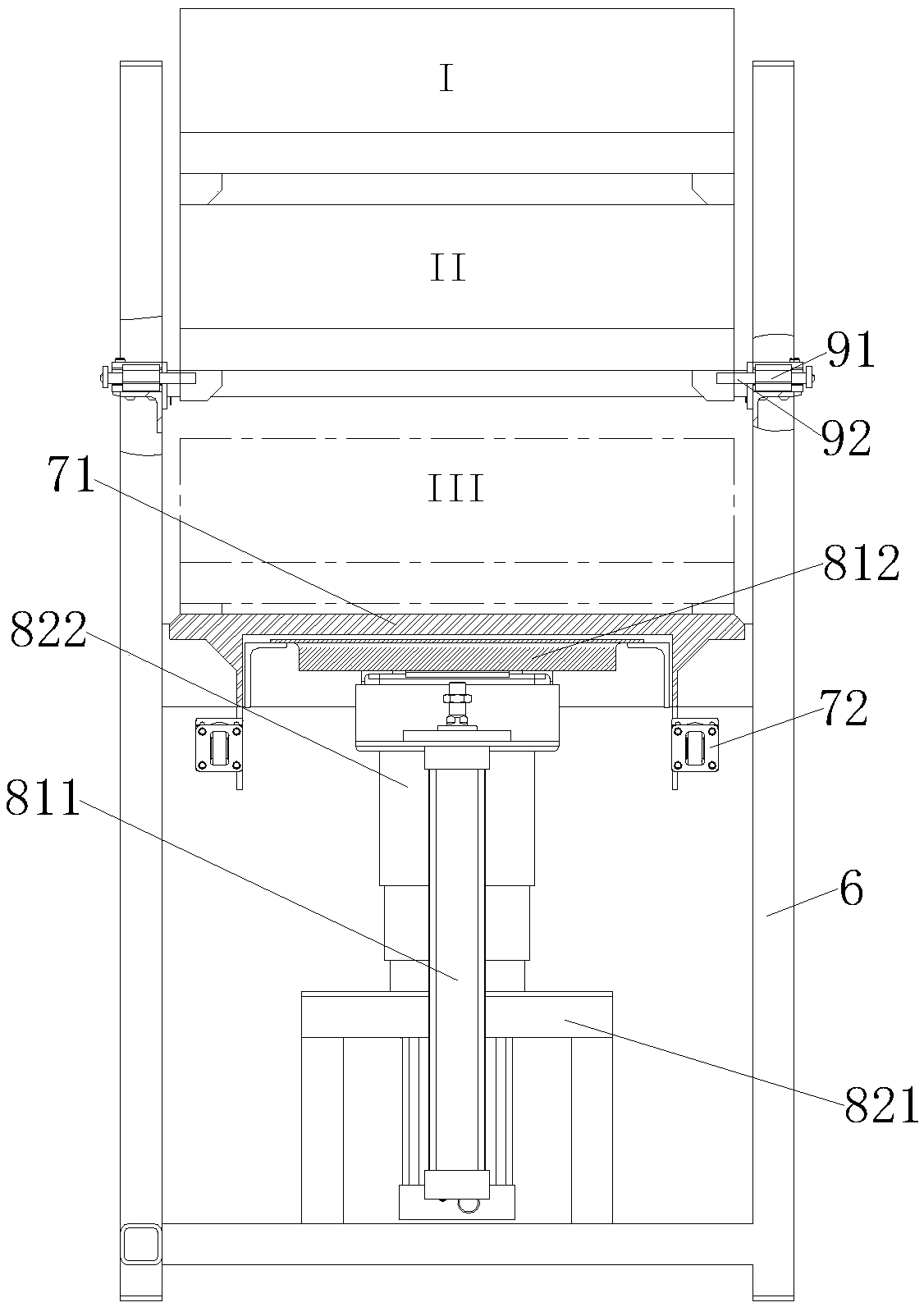 Turnover box and transfer device of turnover box