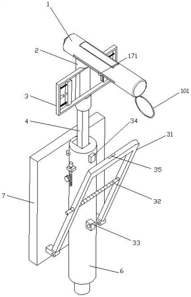 Travel spliced alpenstock capable of being seated and provided with sliding structure