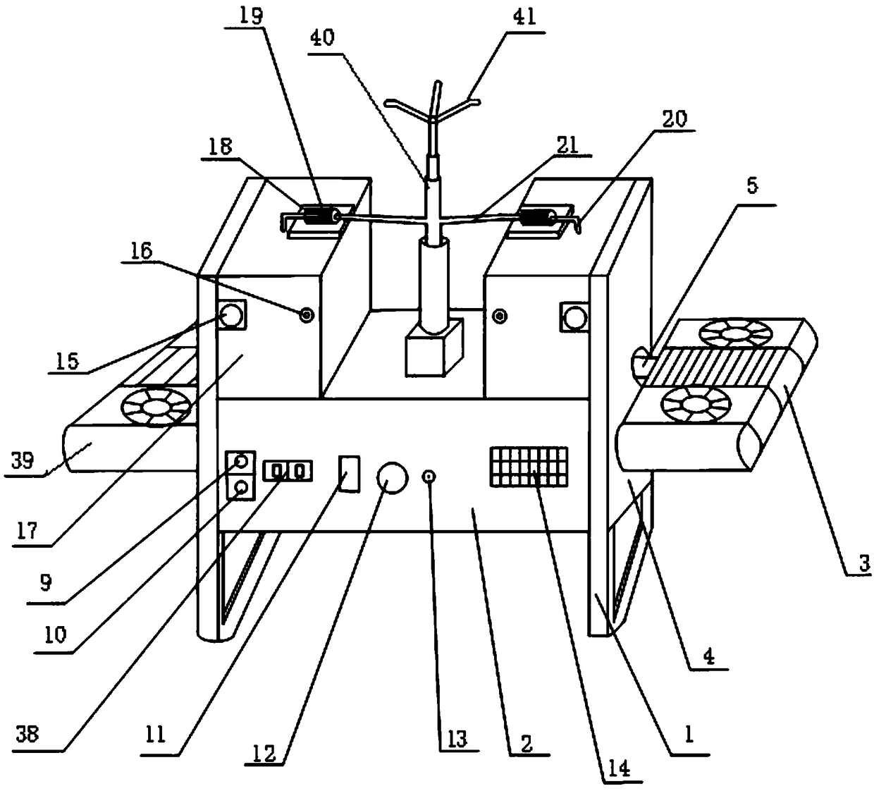 Intelligent low-altitude flight vehicle for pesticide spraying