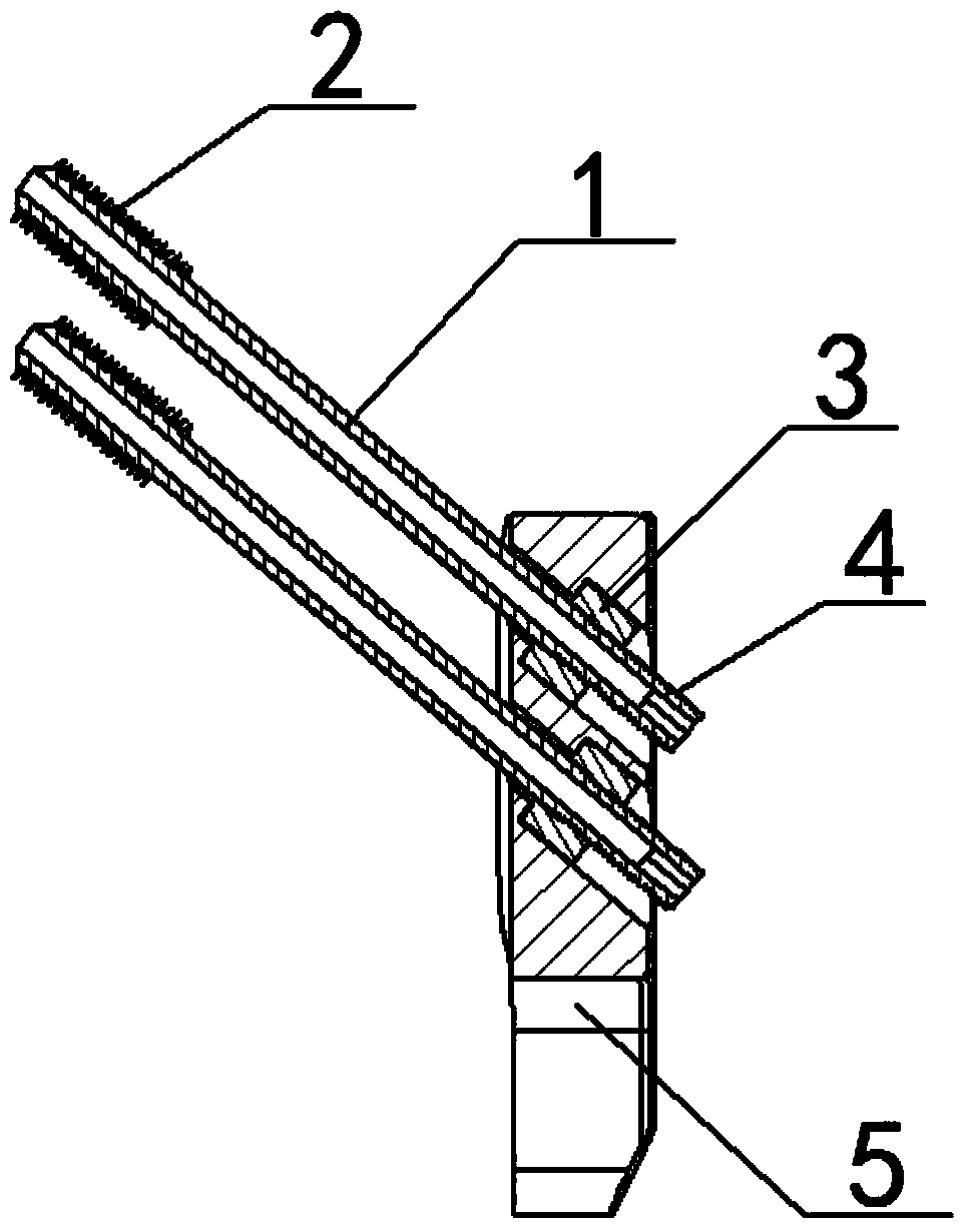 An internal fixation device for treating femoral neck fracture