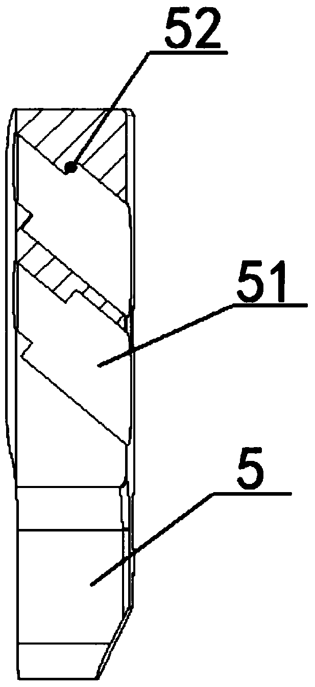 An internal fixation device for treating femoral neck fracture