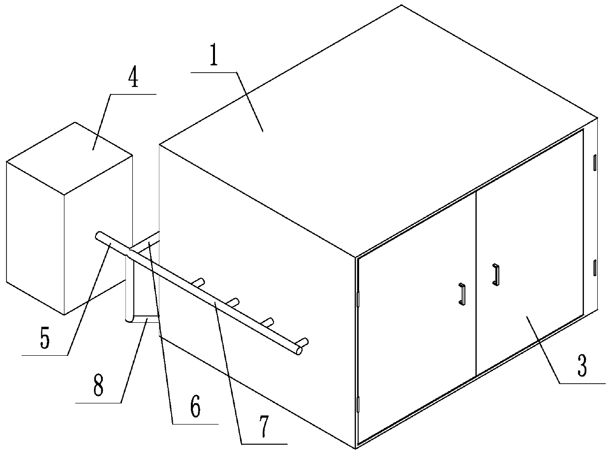 A cleaning device for teaching electrical appliances