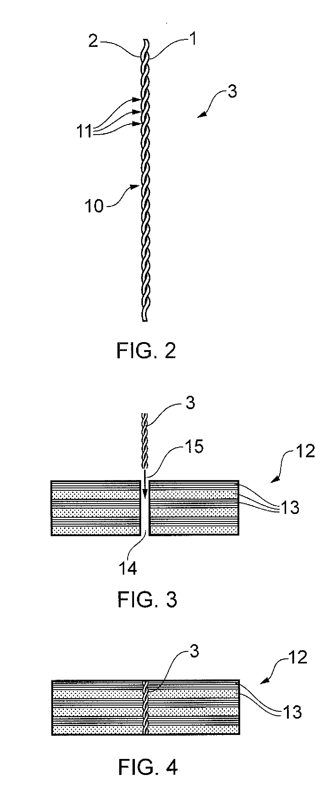 Laminated composite structure and related method