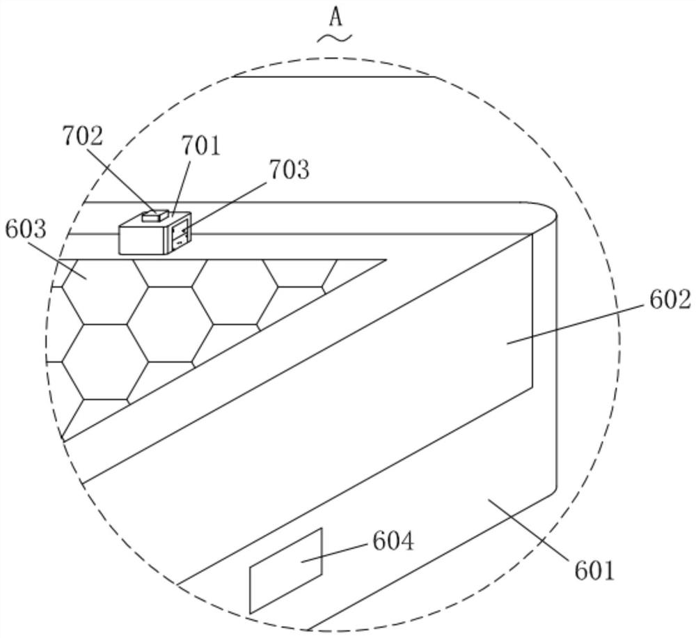 Etching processing equipment for semiconductor production