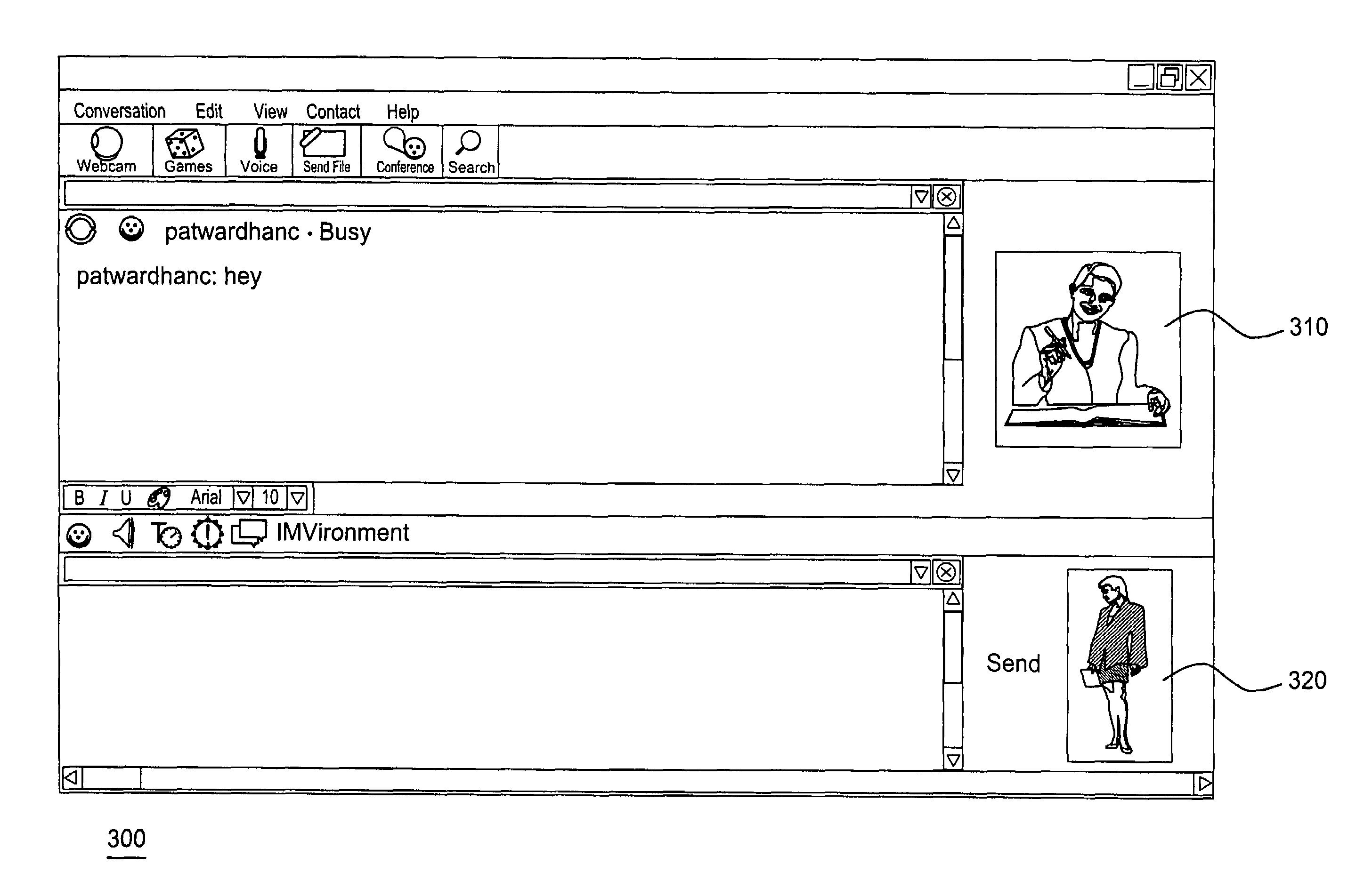 Method and apparatus for providing flash-based avatars