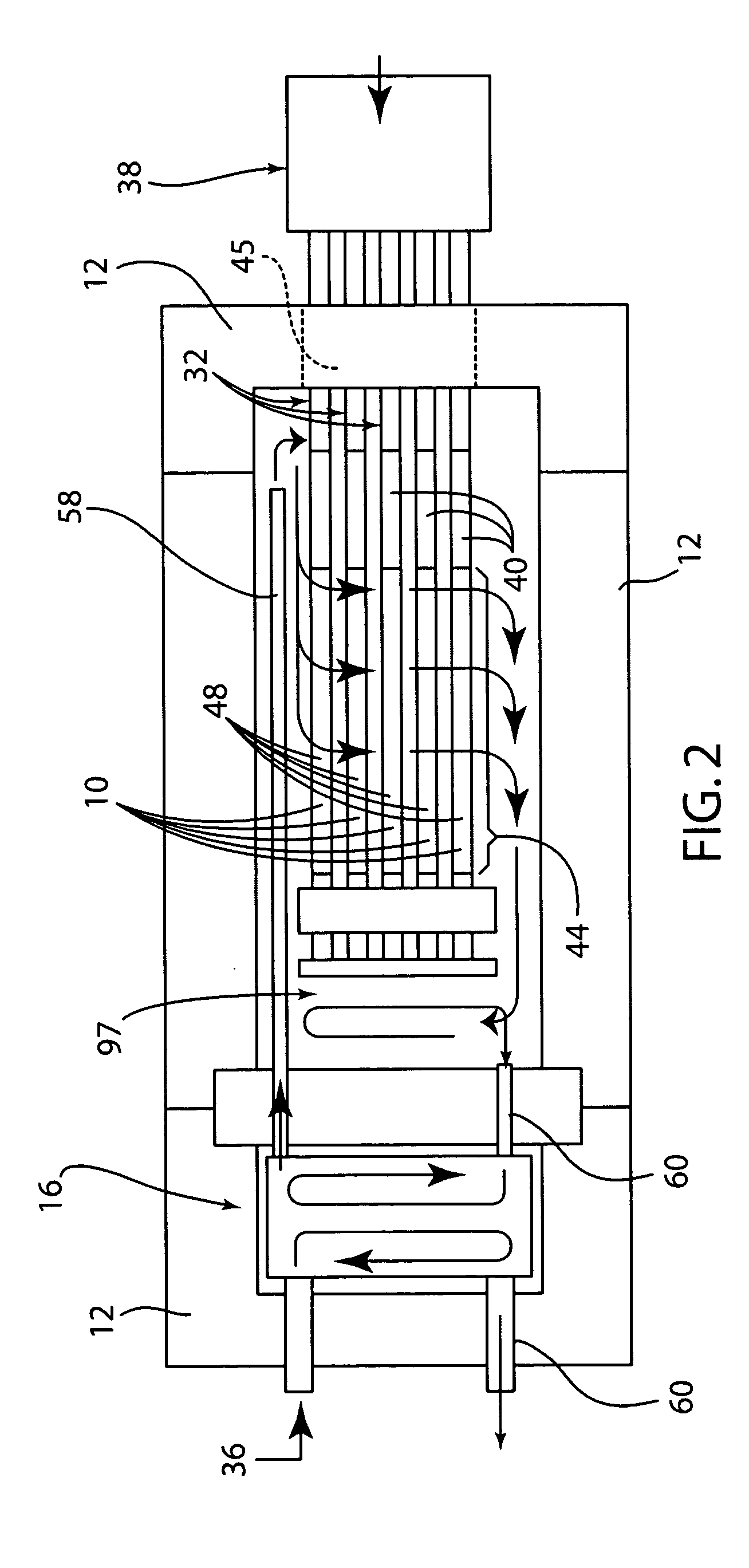 Solid oxide fuel cell tube with internal fuel processing