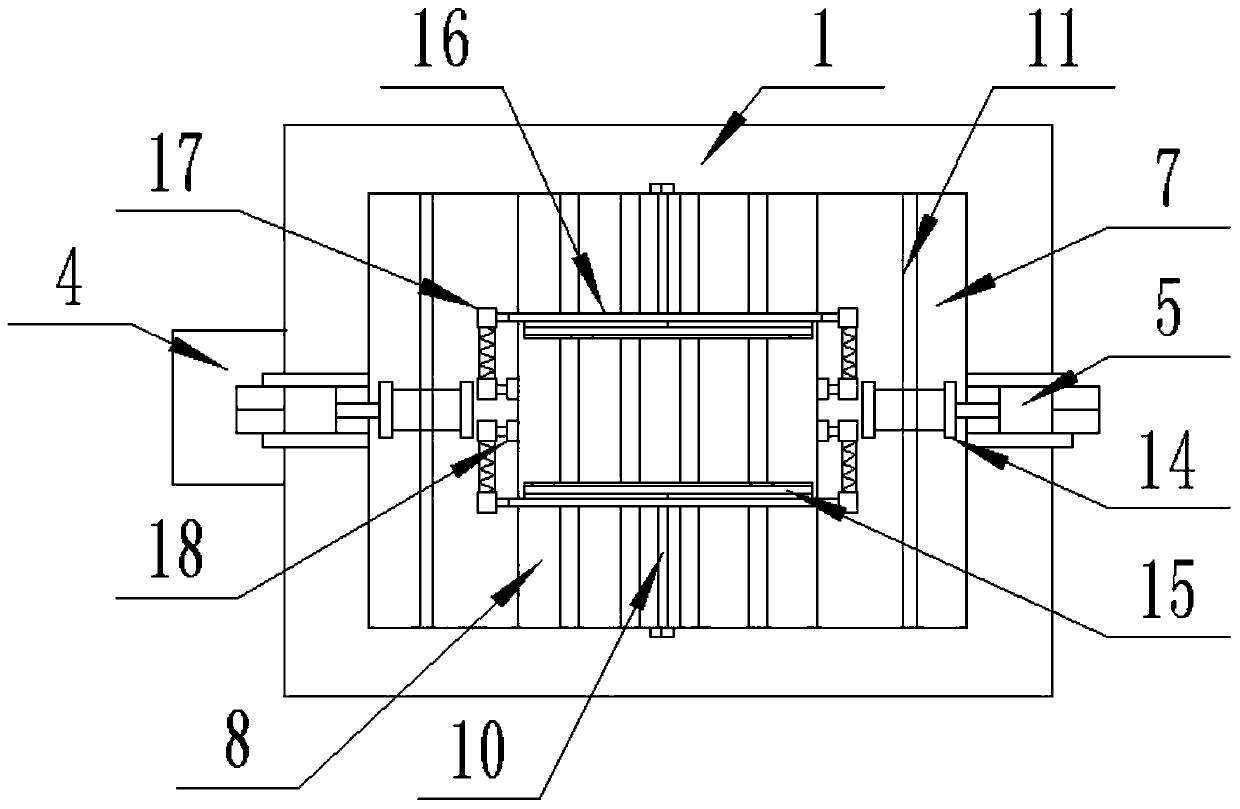 Roof plate hoisting device for building interior decoration