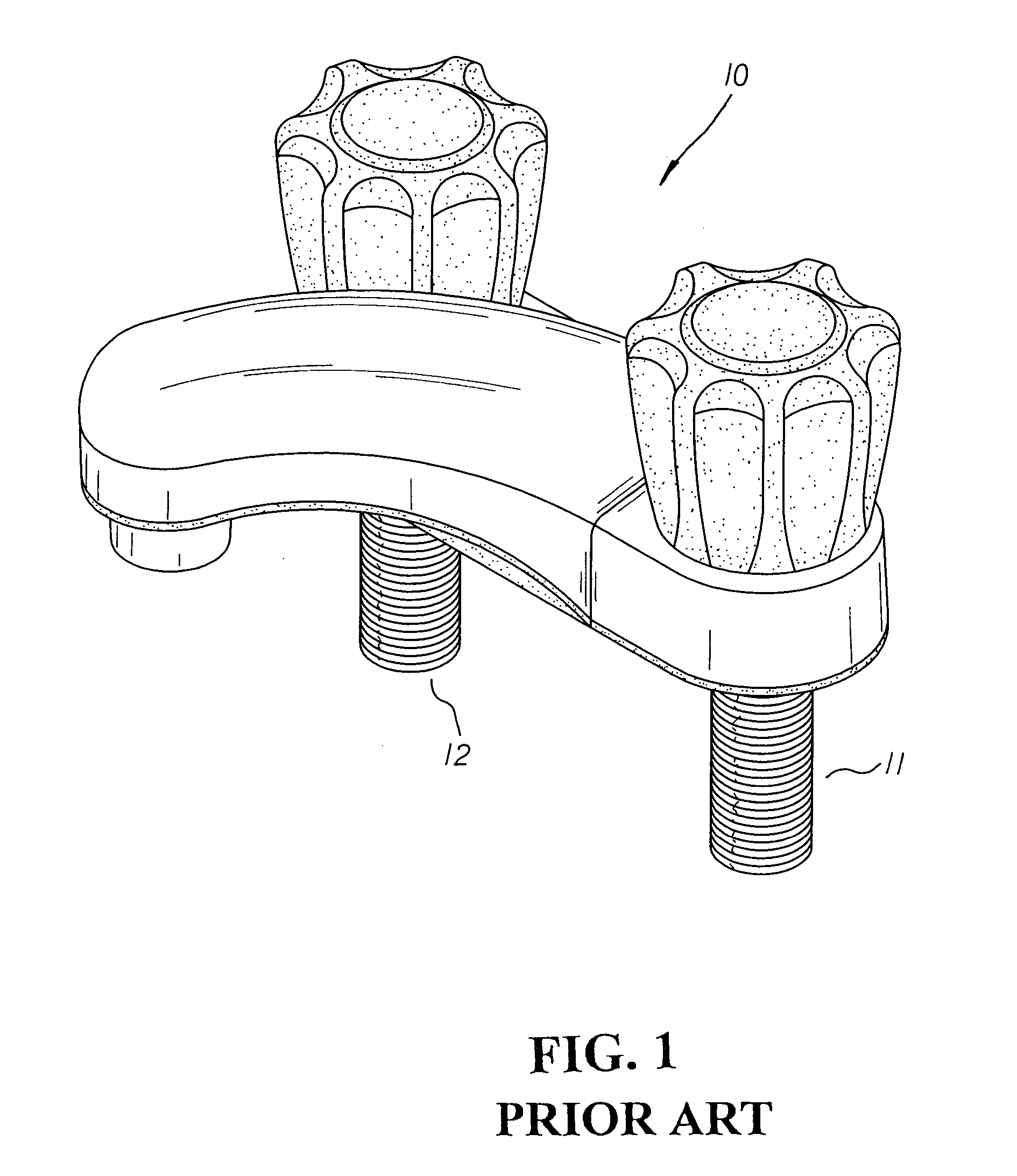 Hot/cold water tube connection structure for plastic faucets