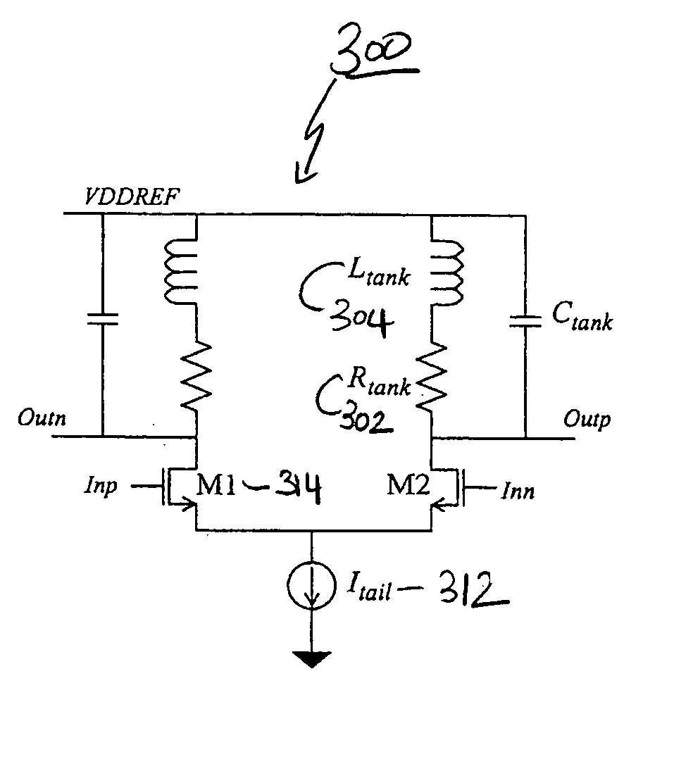LC tank clock driver with automatic tuning