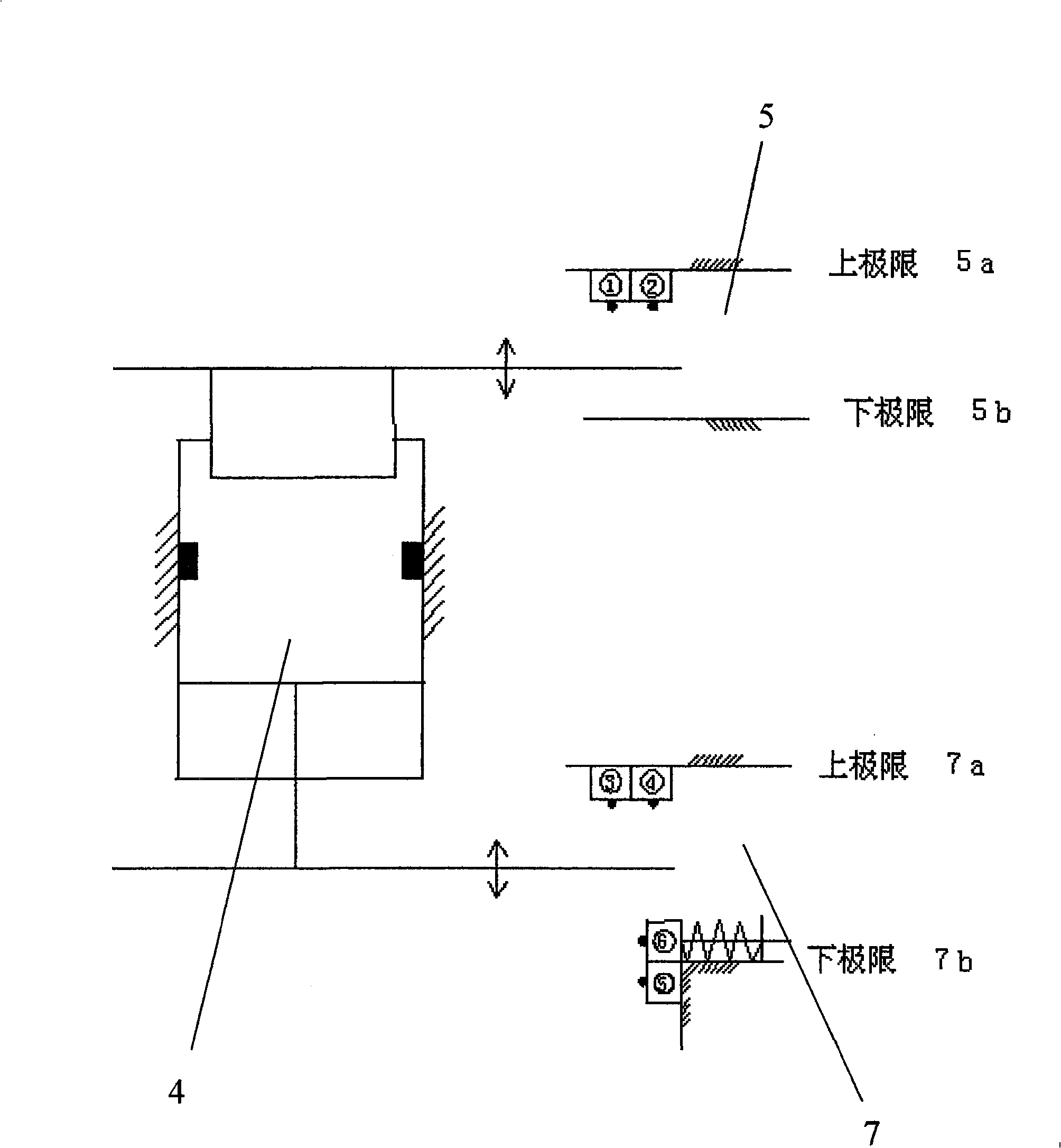 Hydraulic universal test machine for actively loading at two ends of test piece