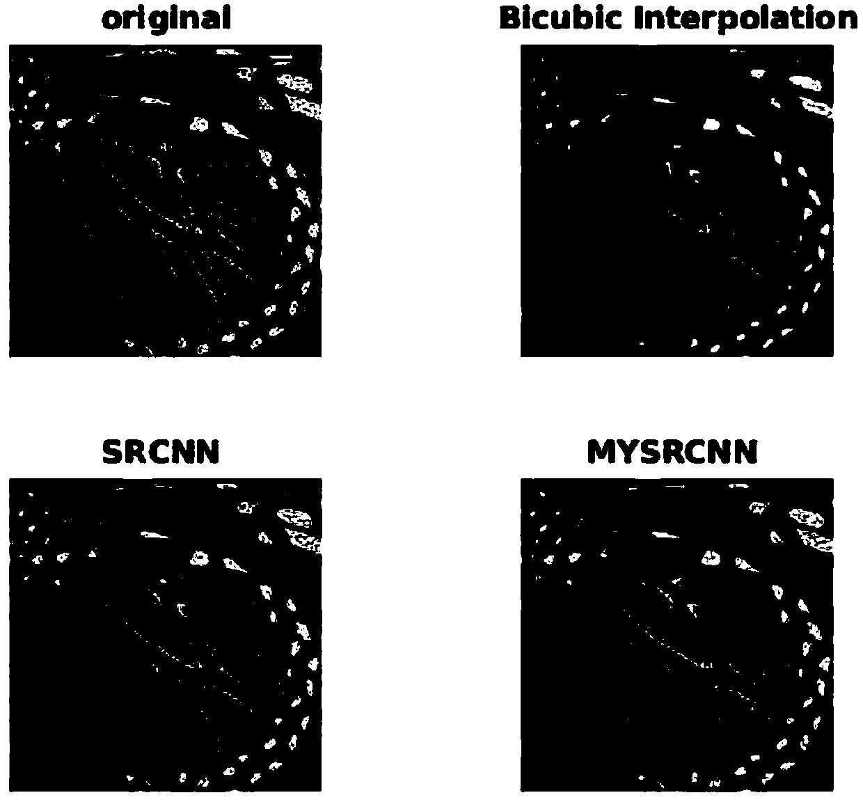 Image super-resolution convolutional neural network computation acceleration method