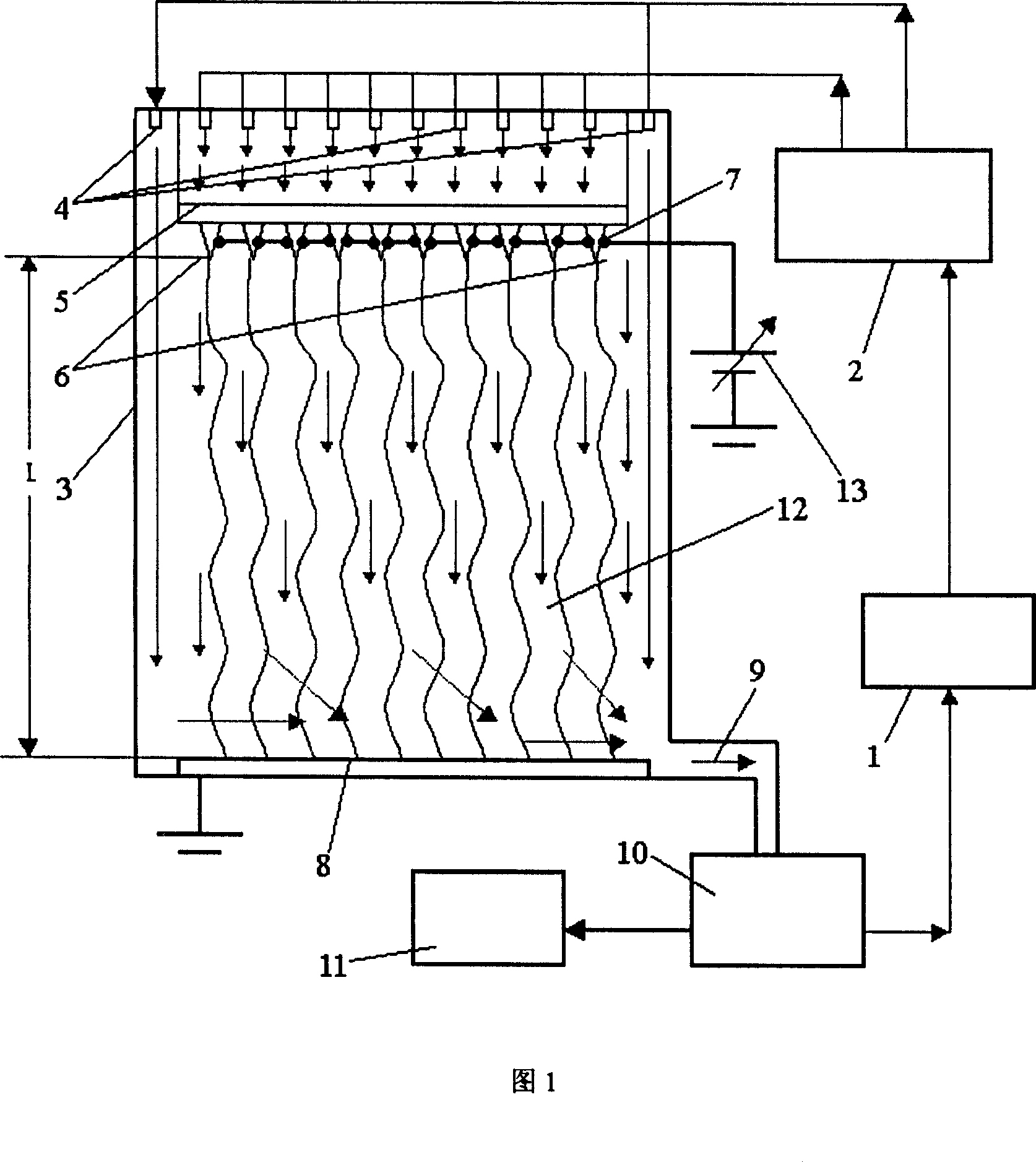 Gas layer propulsion electrostatic spinning apparatus and industrial application thereof