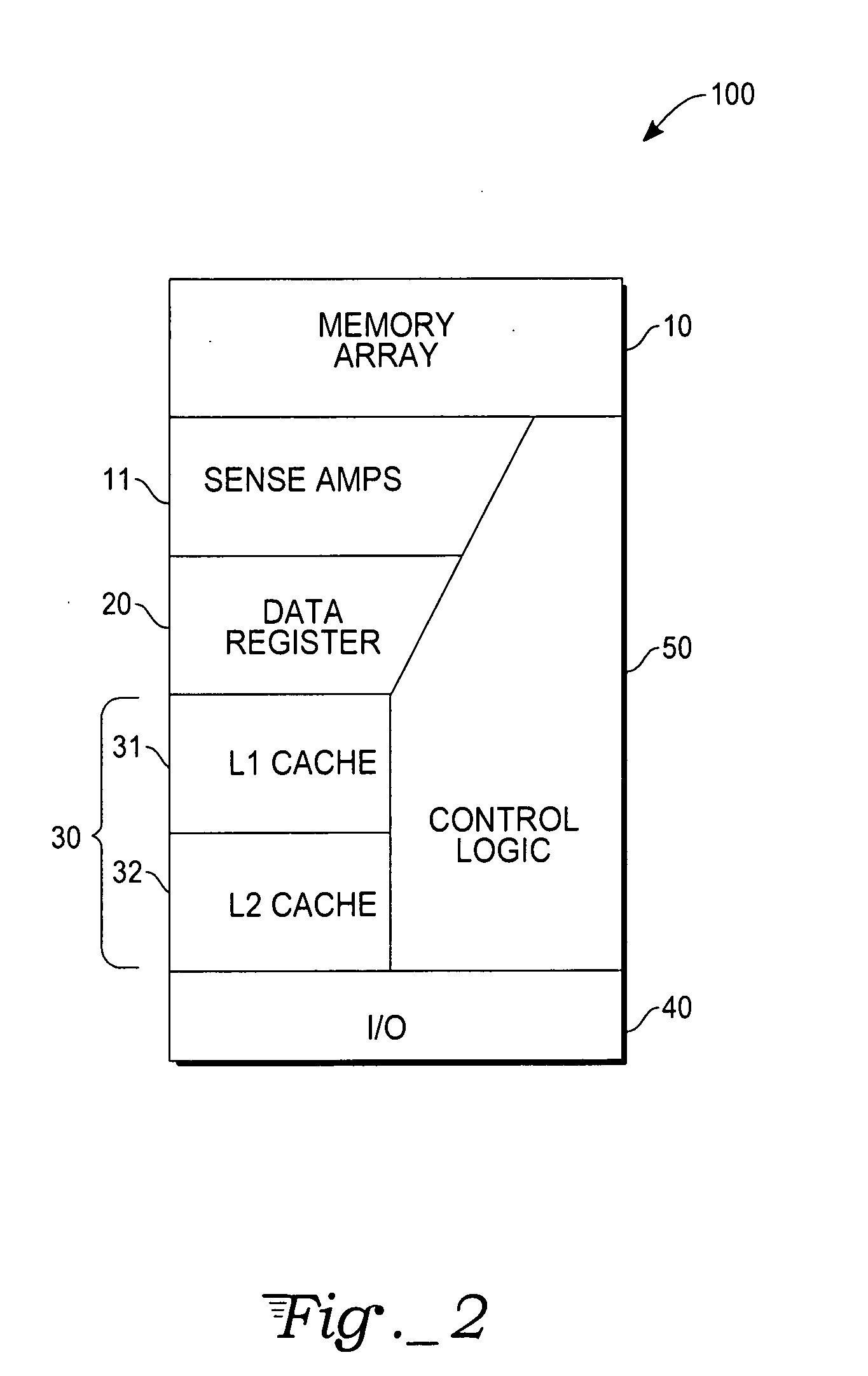 Simultaneous pipelined read with dual level cache for improved system performance using flash technology