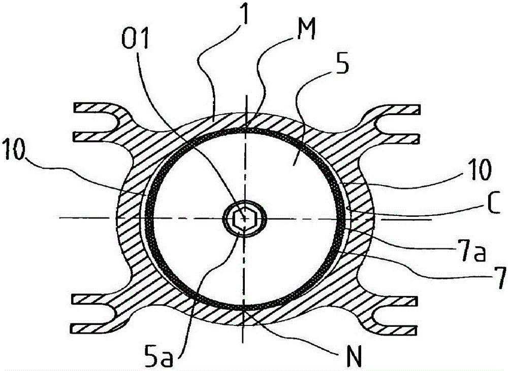 Air inlet control device of oil-free lubrication air compressor