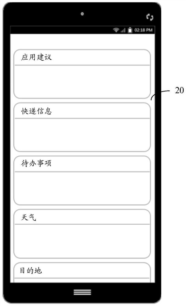 Interface display method and terminal