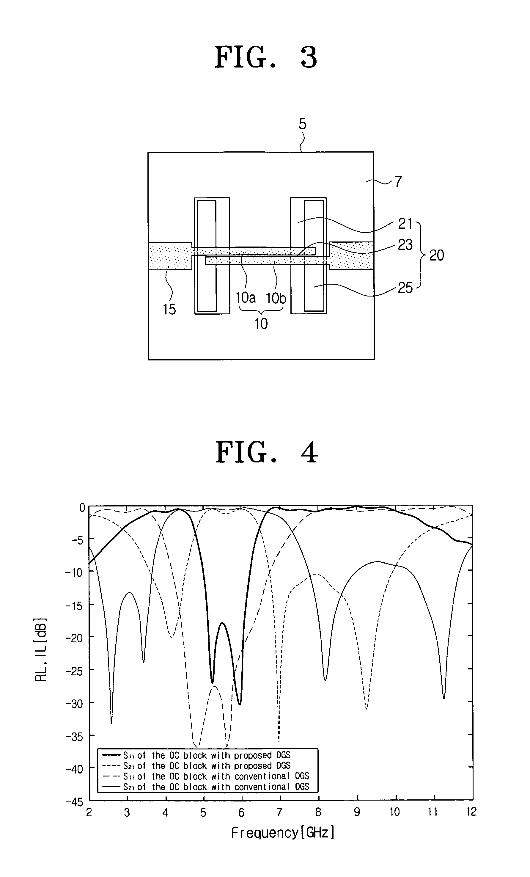 DC block with band-notch characteristic using DGS