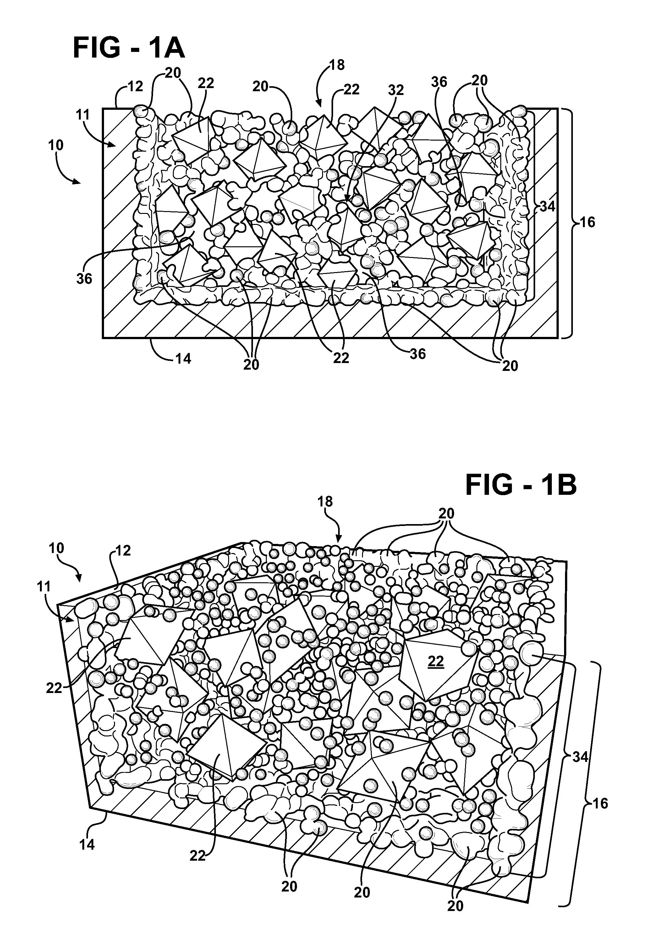 Electrode for cell of energy storage device and method of forming the same