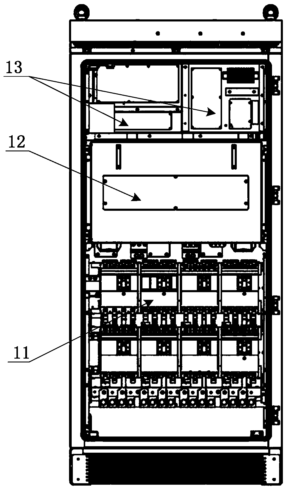 Outdoor inverter unit capable of realizing multi-machine parallel connection