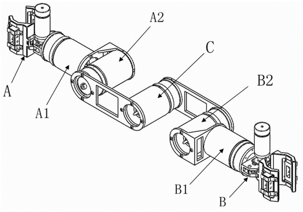 A pipe inspection robot based on ultrasonic guided wave technology