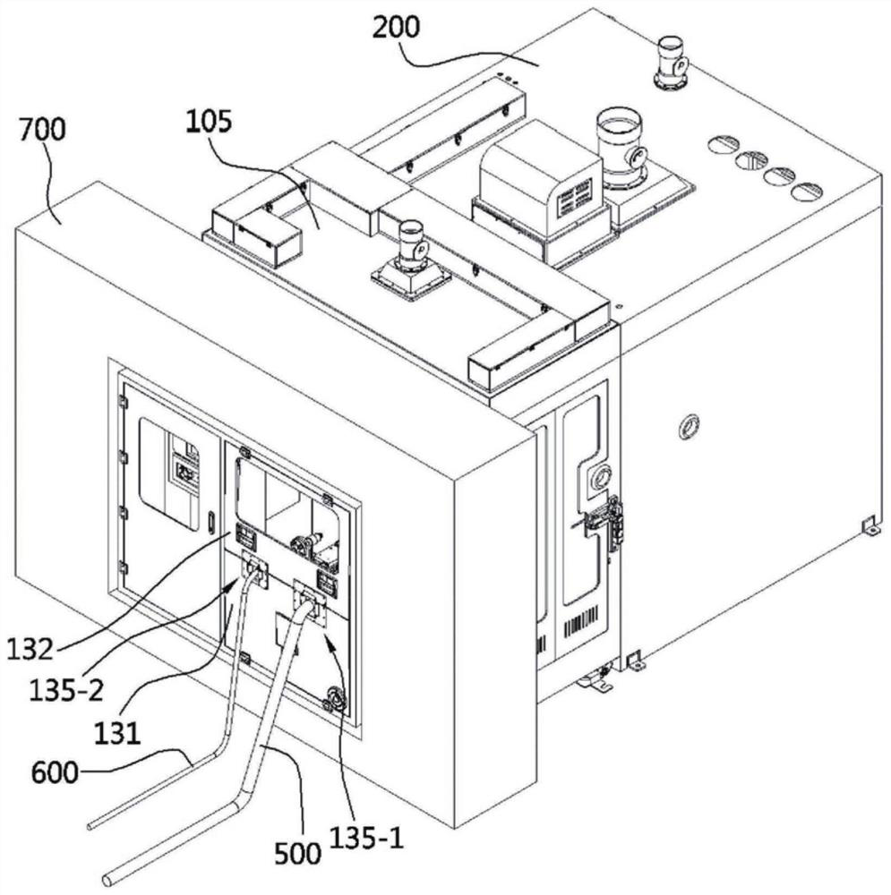 Automatic chemical supply device