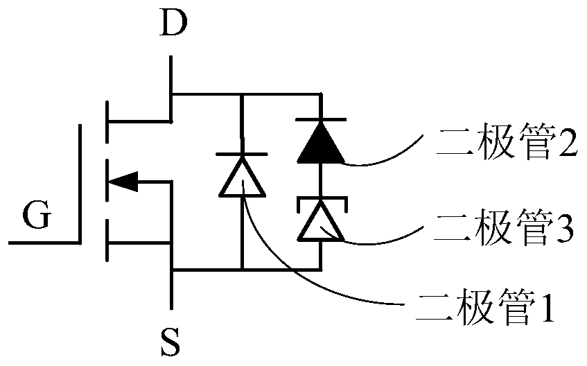 Super-junction power MOSFET (Metal-Oxide-Semiconductor Field Effect Transistor) with integrated resonant tunneling diode