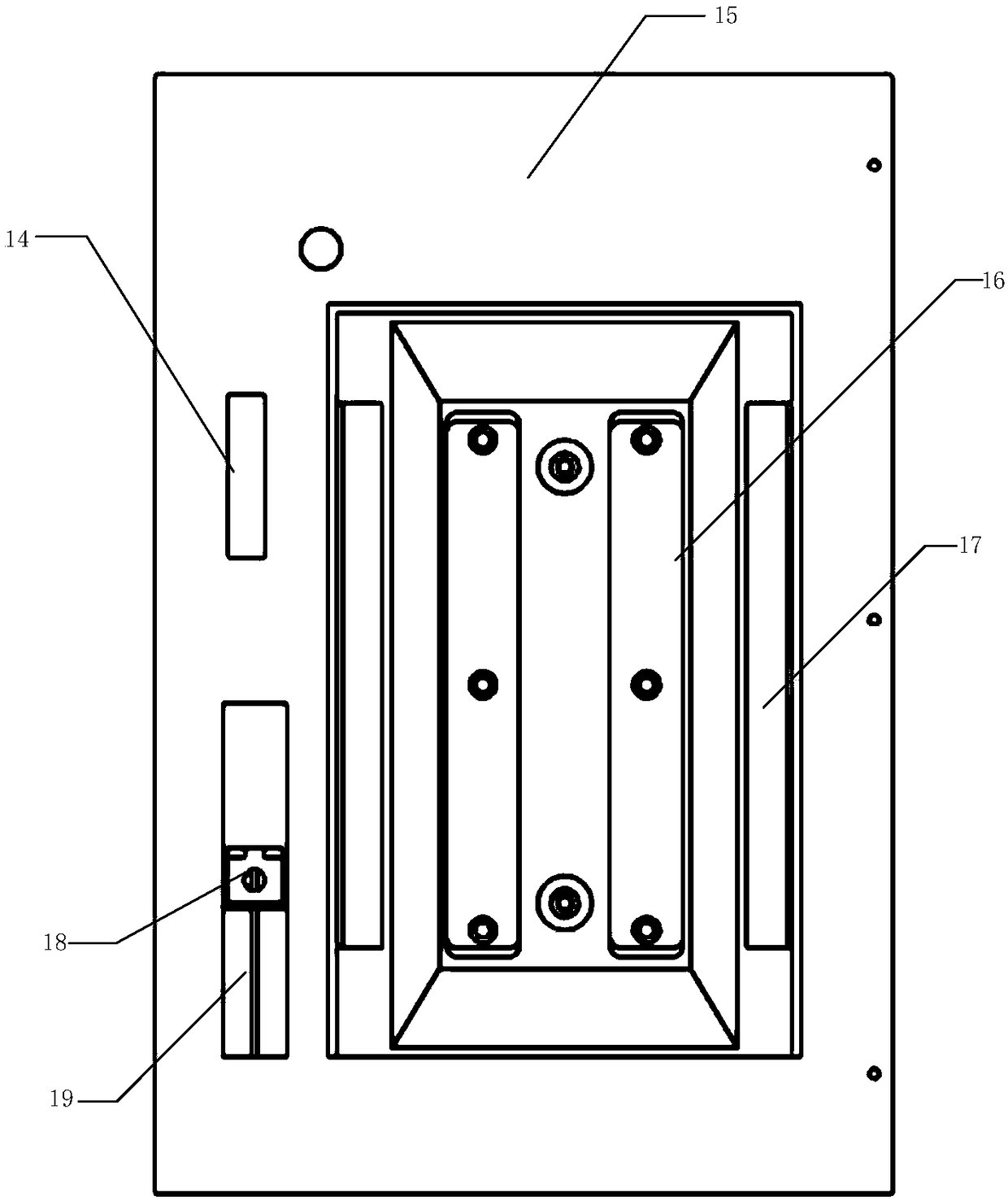 Automatic guiding safe charging device and charging method