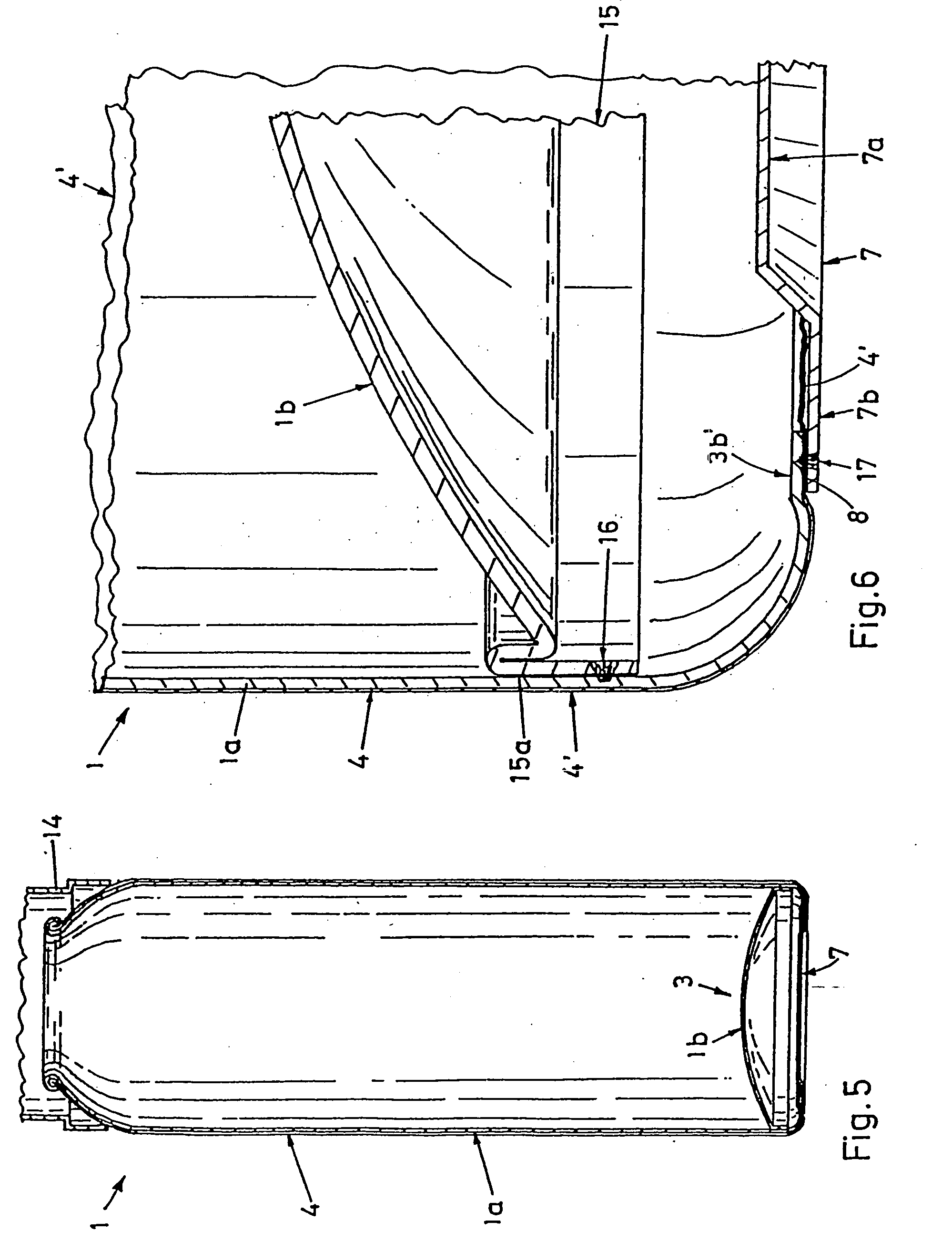 Dosing body with an external base covering, method and device for applying the base covering