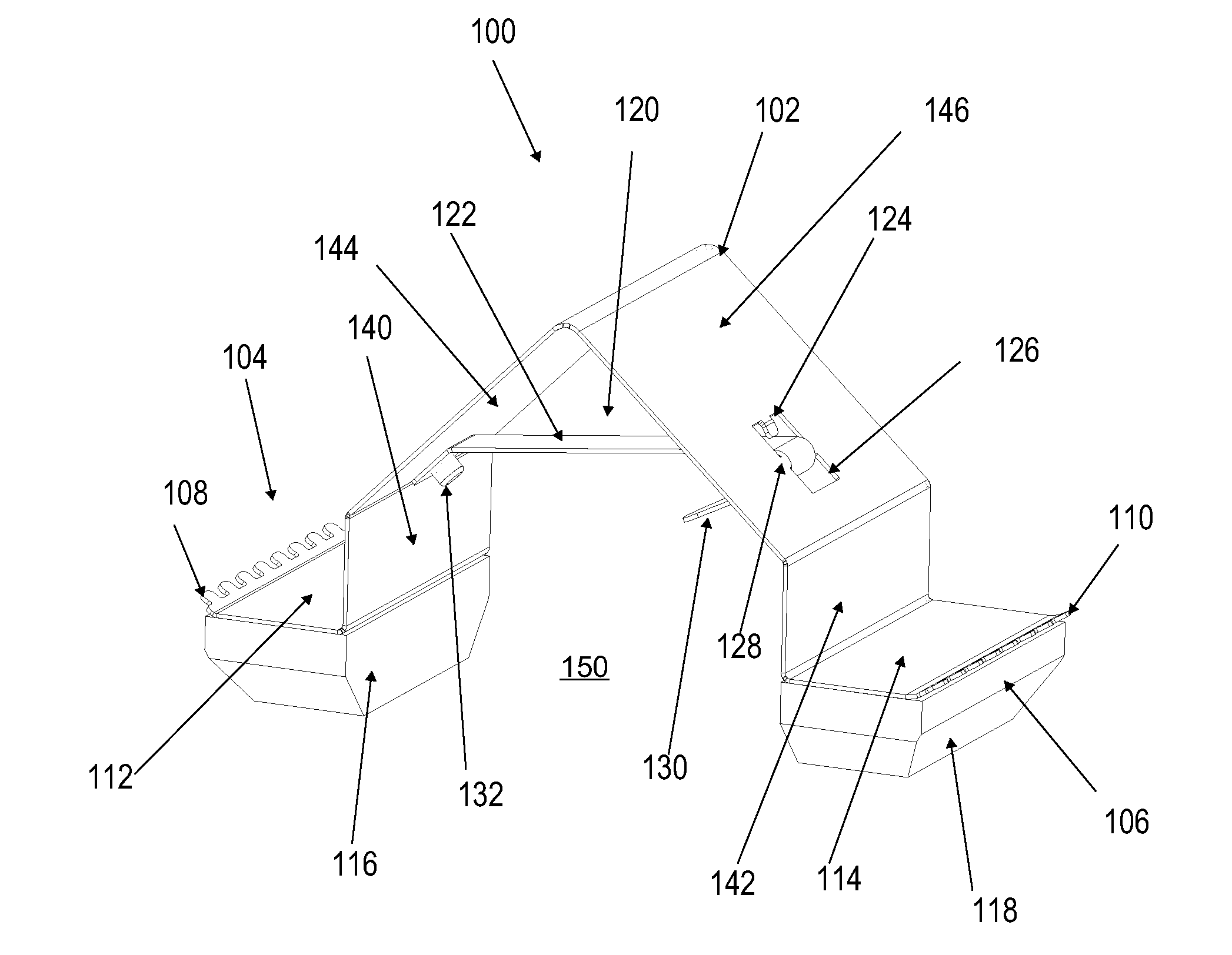 Radially tensioned wound or skin treatment devices and methods