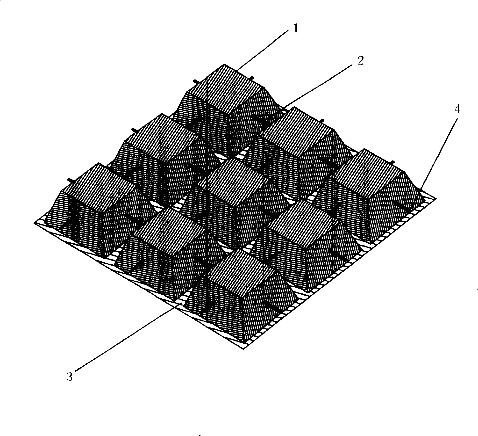 Fire-proof material product for concrete structure and construction technique thereof