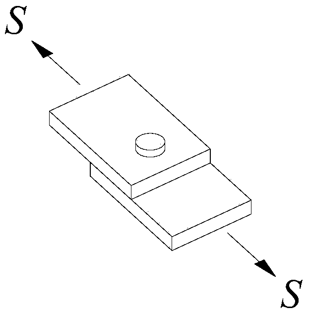 Method for predicting fatigue life of multi-nail connecting pieces under spectrum loading