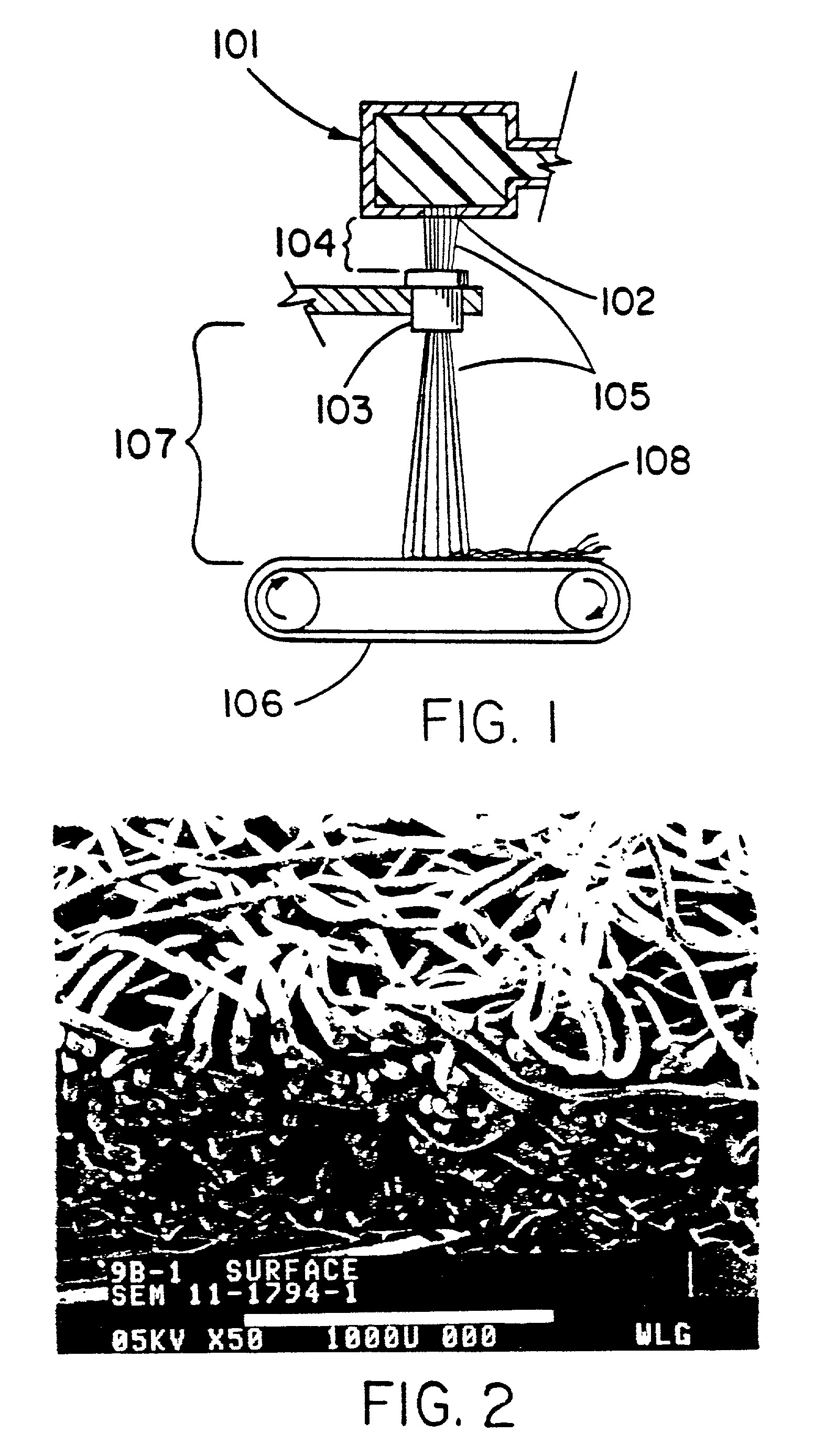 Self-cohering, continuous filament non-woven webs