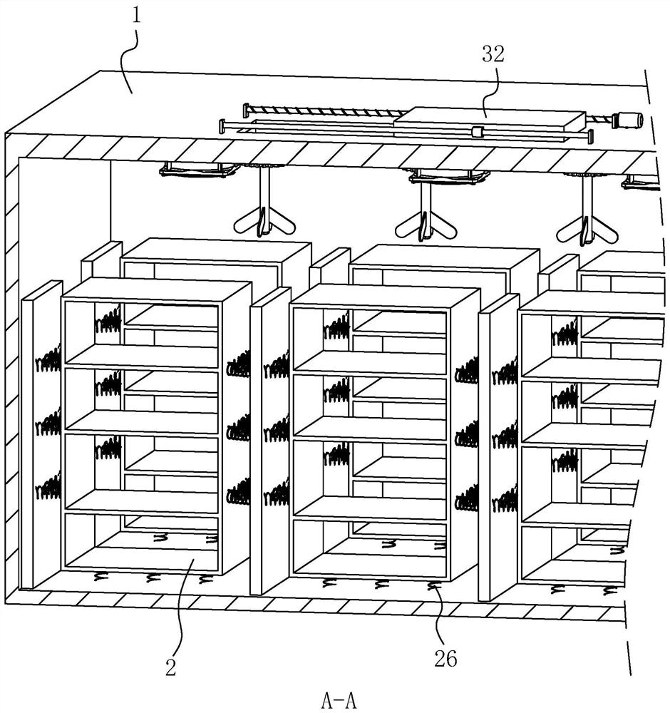 A carriage for logistics transportation