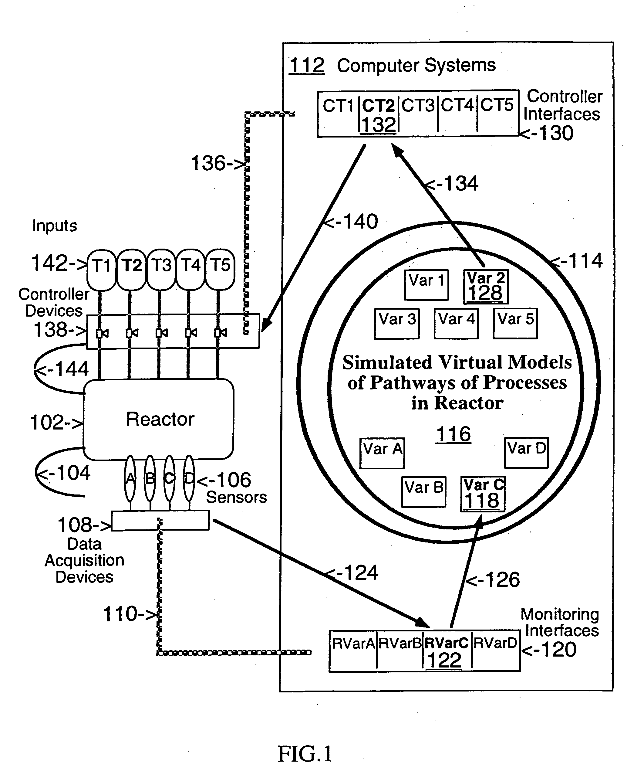 Network models of biochemical pathways